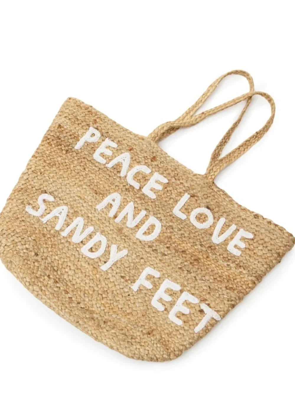 Sugarboo & Co. Large Jute Tote Bag - 